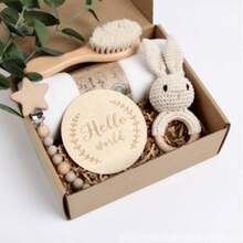 Handwoven Baby Rattle Set, Perfect For Birthdays, Month-To-Month Gifts, Baby Showers, And Newborns. Perfect For Chewable Animal Rattles And Bath Sets. - Fox - View 5