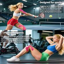 膝盖肌肉垫，马拉松健身训练跑步护膝，护膝，弹性防水防汗护膝，预裁膝盖肌肉垫。 - 彩色 - 查看 7