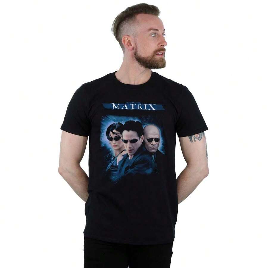 Mens Code Group TShirt (Black) - Kaffebrun - Visa 1