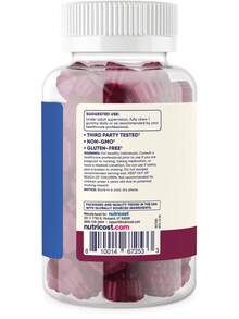 Nutricost Kids Elderberry Gummies (50mg) With Zinc & Vitamin C 120 Gummies - Gluten Free, No Corn Syrup | Children's Supplement, Lab Tested, High Purity, Premium Quality - 接骨木 - 查看 4