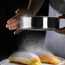1 cái rây bột lưới mịn, rây nướng thủ công, bình lắc đường bột, thích hợp để nướng bánh ngọt, bánh mì, bánh ngọt, bột mì, bột ca cao, rây đường, bánh nướng nhỏ, dụng cụ nhà bếp dễ vệ sinh - Nhiều màu - Xem 4