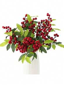 1/3/5 buc ramuri artificiale de ace de pin, decorațiuni de Crăciun cu ace de pin false, plante artificiale, decorațiuni de toamnă pentru decorarea de iarnă, vază de nuntă, decorare de dormitor pentru restaurant și acasă, accesorii pentru petrecere de ziua de naștere, decorare de grădină în aer liber, decorare de sărbători pentru camera de birou de acasă