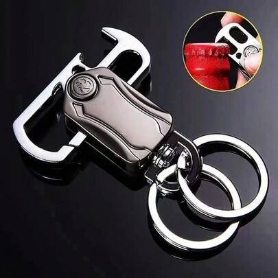 1/5 Multifunctional Keychains, Men's Stress Relieving Keychains, Rotatable Keychains, Bottle Opener Phone Holder Portable Keychains With Small Knife Keychain Pendant Fingertip Gyro Keychain Bottle Opener Keychain Express Small Knife Keychains, Gifts For Father/Father Husband Friends
