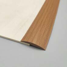 1 pièce Bande de transition de sol de 1 m, bandes de bordure de tapis auto-adhésives, sols en bois, bandes de transition pour sols inégaux, garnitures de bordure, seuils de porte, hauteur jusqu'à 5 mm