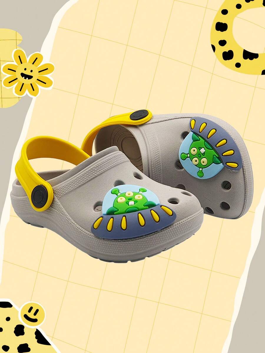 Children's Slippers For Boys And Girls With 3D Capybara Designs - ET gris - Ver 1