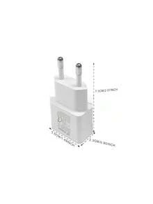 10W/5W USB Wall Charger, 5V 2A/5V 1A Power Adapter Universal, Chargeur Phone, USB EU Plug Cell Phone Charger Compatible With Samsung Galaxy , Power Bank, Apple Watc, Car Accessories-White/Black-2 PCS/1 Pc, Christmas - EU C Type Plug(220-240V) - View 11