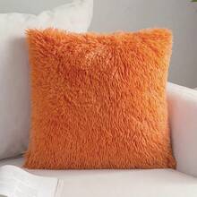 Plain Plush Cushion Cover Without Filler