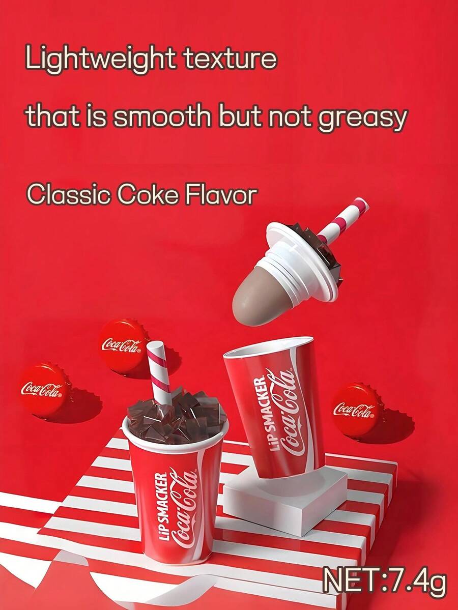 LIP SMACKER 独特杯形润唇膏 - 经典可乐味 - 可樂味 - 查看 1
