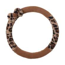 Easypie Selection 1PC Leopard Print Plush Car Steering Wheel Cover, Winter Warm And Anti-Slip, Stylish And Feminine,Best Gifts For Friends, Graduation Gifts, Back-To-School Gifts, Christmas Decorations, Valentine's Day Gifts, Gifts For Mom And Dad, Halloween, Thanksgiving, Personalized Gifts, Birthday Gifts, New Year Gifts