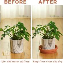 24/12/6/3 Pcs Small TerraCotta Saucer Terracotta Pot Plant Saucer Perfect Tiny Clay Plant Trays Mini Round Plant Pot Saucers, For 3/4/4.5incn Succulents Nursery Pots, Size 3.5inch