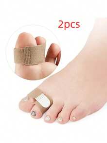 6pcs Adjustable Toe Separator Splint - Finger Fixation Strap, Reusable Polyester Fracture Bandage, Suitable For Hammer, Crooked And Overlapping Toes, Lace Closure, Hand Wash Only, Comfortable Polyester Toe Protector - Multicolor - View 8