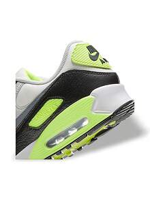 Nike 耐克男跑鞋 Air Max 90 Gore-Tex 防水高支撑保暖厚底缓震防滑易清洁透气网眼鞋面跑步健身通勤冬季日常白绿 FD5810-102 - 白綠色 - 查看 8