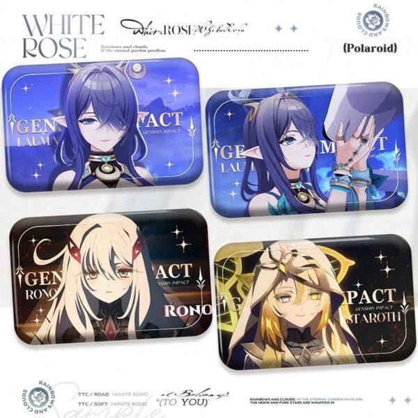 1pc Lauma, Naberia, Jona Vah Metal Badge Model, Anime Game Accessory, Desk Decor, Backpack Hanger, Birthday/Christmas/Halloween/Christmas Eve Gift, Perfect Present, Toys, Games