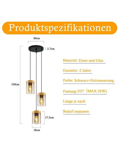 LED Lamp Modern e02e view 3