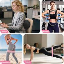 NEWKIBOU Kit de Pilates en Casa con Aro Pilates 15Pulgada/38CM, 5 Bandas de Resistencia,Bola de Pilates 25cm y 2 Pares Calcetines Yoga - Pilates Equipment Toning Arms and Thighs - Negro - Ver 7