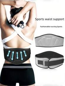 Atmungsaktiver schweißableitender Gewichthebergürtel, Kompressionsbauchstütze für Kniebeugen, Kreuzheben, Fitnesstraining