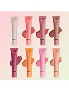 Rom&nd Color Lip Matte 8g – Rich Matte Finish Liquid Lipstick, High Pigmentation & Smooth Application_01 Peach Puff - 01 蜜桃泡芙 - 查看 2