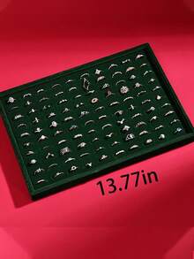 1 Stück Samt Schmuckkasten, Schmuckablage mit großer Kapazität, Schmuckaufbewahrungstablett, stapelbares Schmuckaufbewahrungstablett, Mehretagenschmuckkasten, geeignet für tragbare Multifunktionsaufbewahrung von Ringen, Halsketten, Ohrringen, Halloween Geschenk, Weihnachtsgeschenk, Geschenk für Frauen, Muttertagsgeschenk, Urlaubsgeschenk, Herbst/Winter Dekoration, Schlafzimmerdekoration