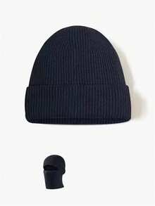 2-In-1 Balaclava Knit Hat, Unisex Warm Ski Mask Beanie, Windproof Face Cover, Soft & Comfortable, Fashionable & Versatile - Multicolor - View 12