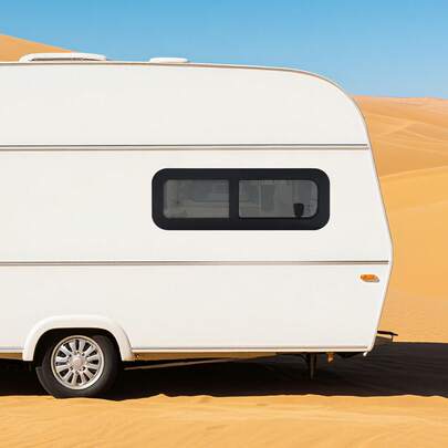 YUNRUX Camper Window, Motorhome Window, Horizontal Sliding Window For Camper, Motorhome, Caravan, Sliding Window Side Window Caravan Window For Motorhome Camper 780*280mm