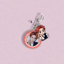 1 Móc khóa Kpop CO-RTIS, MARTI JUHOON JAMES KEONHO SEONGHYEON, Mặt dây chuyền, Thích hợp để gắn vào quần áo, túi xách, chìa khóa xe - Trang trí tiệc sáng tạo và dễ thương, Quà tặng Giáng sinh, Ngày Valentine, Sinh nhật lý tưởng - Nhiều màu - Xem 4