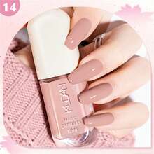 10毫升水性指甲油,速干指甲油,裸色闪粉红色指甲油,无异味,持久耐用,可剥离,无需烘烤,易于涂抹,打造美丽指甲。 - 彩色 - 查看 31