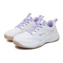Unisex Tennis Shoes, Fashionable Couple Sports Shoes, Breathable Casual Running Shoes, Non-Slip Durable Fitness Sneakers - Purple - View 11