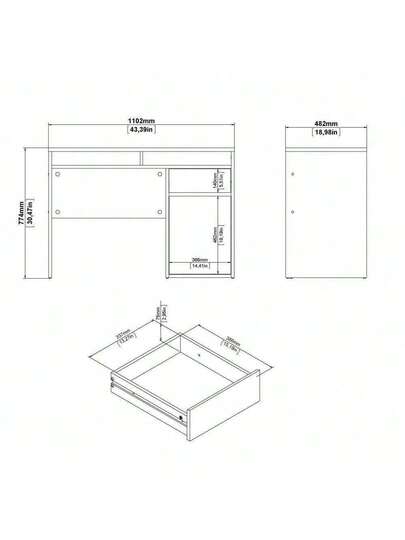 Dmora Desks Workstations view 3
