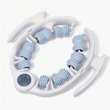 1 pièce Masseur circulaire pour les jambes - Massage enveloppant à 360° détachable avec 980 dents décalées et rouleaux élastiques 3D souples - Outil de tonification corporelle pour le yoga, le fitness et les soins anti-cellulite - Accessoire de spa portable, récupération post-entraînement, kit de détente pour les voyages, indispensable pour le bien-être à la maison, accessoire de sac de sport