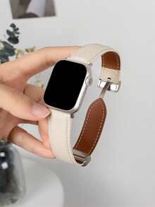 Leather Magnet Strap For Men And Women,Compatible With 46mm 45mm 49mm 38mm 40mm 41mm 42mm 44mm Watch Bands;Compatible With Apple Watch Series Ultra2/Ultra/SE2/SE/11/10/9/8/7/6/5/4/3/2/1