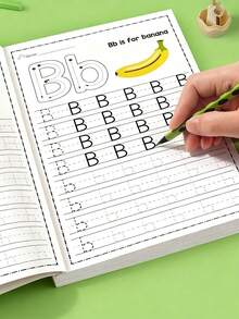 1pc A-Z Letter Practice Book, Includes Handwriting Practice, Reusable Handwriting Workbook, And Magic Practice Book, Suitable For Students, Stationery, Learning Supplies, Ideal Gift For Back To School, Christmas, Learning Rewards, Holidays Or Birthdays