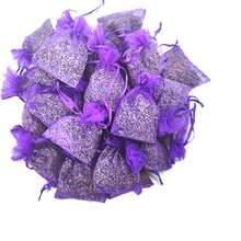 Bolsitas de lavanda francesa para cajones y armarios, aromas frescos, ambientador para armarios y roperos de 30g