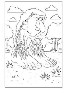 益智涂色书：沉浸式成人涂色冒险，带你进入一个充满奇幻生物和天马行空想象的超现实世界——释放无限创意，探索多样场景。适合作为文具和学习用品；是送给女孩的绝佳礼物，尤其适合情人节和新年。 - BRAINROT - 查看 5