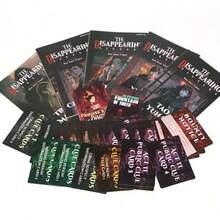 1 Bộ trò chơi trinh thám bí ẩn chủ đề mất tích, kịch bản trò chơi nhập vai, thích hợp cho họp mặt gia đình, họp lớp, tiệc công ty đồng nghiệp và giải trí - Nhiều màu - Xem 12