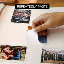 1pc Large Photo Album, Self-Adhesive Magnetic Scrapbook Album, 20 Sheets/40 Pages DIY Album, Includes Scraper, Minimalist High Capacity Photo Card Box, Suitable For Family Commemorative And Wedding Photos Storage, Home Supplies, Multiple Colors Available - Multicolor - View 5