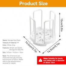 1 pieza de estante extensible para tazones de escritorio, estante de almacenamiento de cocina, soporte de taza de goteo de plástico, estante de almacenamiento de tazones y platos de gabinete, herramienta de almacenamiento de platos, decoración del hogar, regalo de Navidad, regalo para el hogar, decoración de la habitación