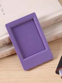 1 szt. wielokolorowa 3-calowa magnetyczna plastikowa ramka na zdjęcia, magnetyczna naklejka na lodówkę, do zdjęć z aparatu natychmiastowego i mini kartek, odpowiednia do spersonalizowanej dekoracji lodówki, prezent dla przyjaciół, na Halloween, Boże Narodzenie