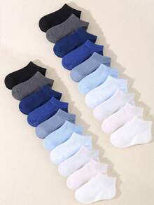 10 Pairs Newborn Baby Socks, Preemie Short Socks, Seamless Socks For Baby Boys And Girls, Ankle Socks, Essential Baby Party Decoration And Holiday Gifts For Halloween, Thanksgiving, Christmas - Multicolor - View 3