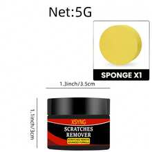 [XSYNG Scratch Repair Wax] Quick Shine Scratch Repair Wax For Car Polishing & Waxing | Restoration Cream For All Vehicles, Plastic Surface Compatible,Car Accessories - A - View 14