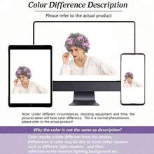 8-Inch Grandma Curly Hair Wig With Curling Iron Set Dress Up Wig, Synthetic Role-Playing Headdress, Retro Style, Elegant Headdress, Curling Iron Compatible, Wavy Hair Piece, Hair Volume Enhancer, Theater Performer, Retro Lovers Suitable For Role-Playing, Halloween Theme Party-Anime Hairstyle, Halloween Costume, Bright Shape, Durable Material, A Must For Role-Playing Lovers - Multicolor - View 12