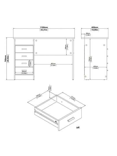 Dmora Desks Workstations view 3