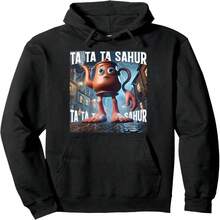 Tung Tung Tung Sahur Pullover Hoodie - 黑色 22 - 查看 1