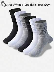 40 peças/30 peças/24 peças Meias para Gestantes, Meias Médias Femininas, Meias Antiderrapantes, Especialmente Projetadas para Gravidez, Alta Elasticidade, Soltas, Tornozelos Não Estrangulantes, Respiráveis, Absorventes de Suor, Macias e Confortáveis, Meias Pós-Parto, Opção de Várias Cores