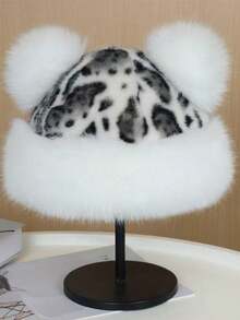 Autumn And Winter Urban Outdoor Series, A Casual And Fashionable Women's Mongolian Hat, Hat Set Winter Outfits