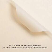 20张/包纯色哑光半透明厚防水韩国纸用于花束包装，花店包装材料，57x57厘米