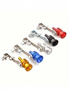 Turbo Whistle Exhaust Pipe Sound Maker, Turbo Whistler, Car Exhaust Roar Enhancer, Aluminum Exhaust Blow-Off Valve, Universal Auto Parts, Suitable For Cars And Motorcycles - Red - View 11