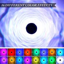 1 Pc Crystal Table Lamp, 16 Color Changing RGB Night Light Touch Lamp, USB Romantic LED Rose Table Lamps For Living Room Christmas Lamp Decor, Remote & Touch Control, Festive Decor, Decorative Display, Durable Construction, Home Decorators, Light/Lamp For Bedroom, Table Lamp, Led Light, Night Light, Room Decor - RGB - 查看 8