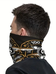 数码印花 66# 男士颈套，速干透气