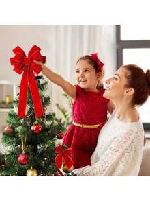 4 piezas - Funda para respaldo de silla de Papá Noel 2025, de 23.6*20 pulgadas, roja, desmontable y lavable, para la cena de solsticio de invierno, fiesta de Navidad, Año Nuevo, decoración de mesa del hogar, mejor regalo festivo, decoración navideña para el hogar, decoración de habitación