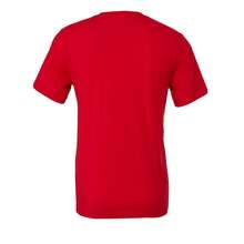 BELLA + CANVAS Unisex Adult Jersey ShortSleeved TShirt (Red)